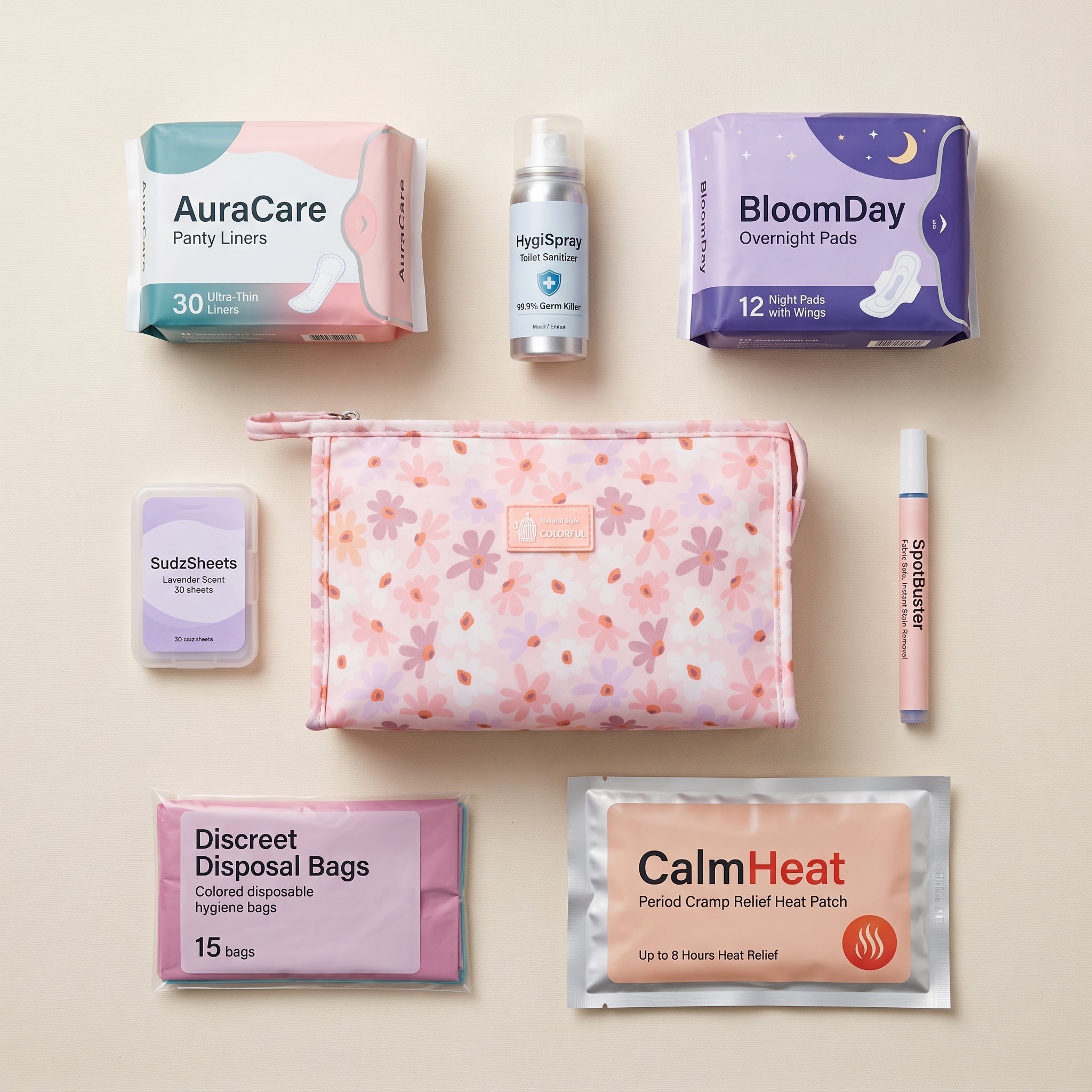 Kittle Period Emergency Kit
